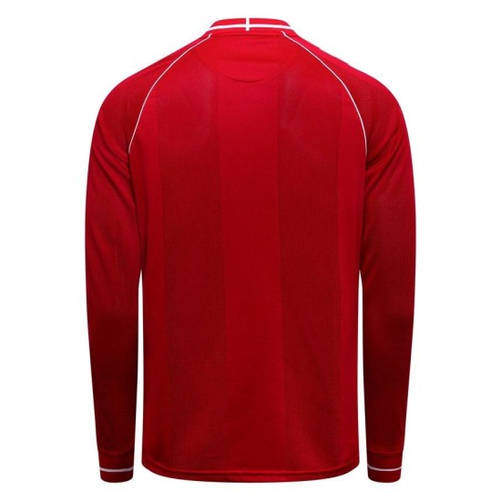 Herren Dänemark 2026 Heim Weltmeisterschaft Langarmtrikot Herren Dänemark 2026 Heim Weltmeisterschaft Langarmtrikot