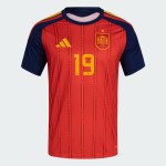 Herren Spanien 2026 Heim Authentisches WM-Trikot LAMINE YAMAL #19 Herren Spanien 2026 Heim Authentisches WM-Trikot LAMINE YAMAL #19
