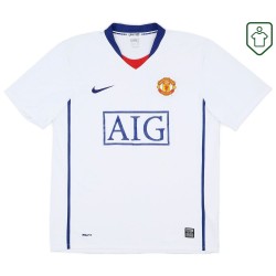Herren Manchester United 2008/10 Auswärts Retro Shirt Berbatov #9