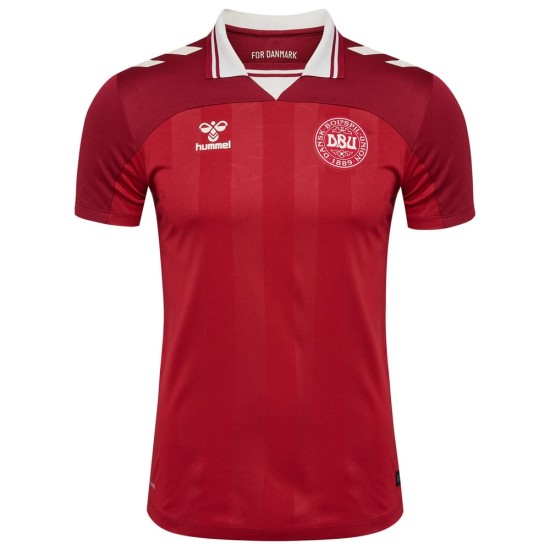 Herren Dänemark 2025 Frauen Mannschaft Heimtrikot Herren Dänemark 2025 Frauen Mannschaft Heimtrikot