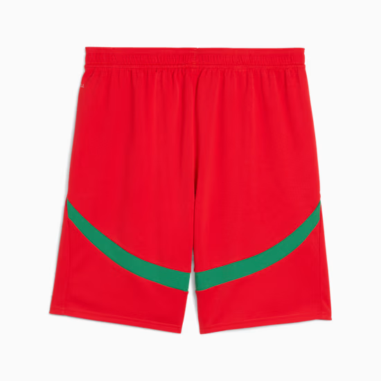 Kinder Marokko 2025 Dritte Shorts - Rot