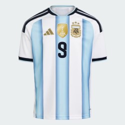 Herren Argentinien 2026 Heim Authentisches WM-Trikot J. ALVAREZ #9 Herren Argentinien 2026 Heim Authentisches WM-Trikot J. ALVAREZ #9