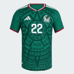Herren Mexiko 2026 Heim Authentisches WM-Trikot H. LOZANO #22 Herren Mexiko 2026 Heim Authentisches WM-Trikot H. LOZANO #22