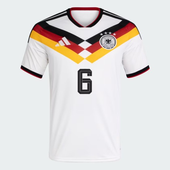 Kinder Deutschland 2026 Heim Authentisches WM-Trikot KIMMICH #6 Kinder Deutschland 2026 Heim Authentisches WM-Trikot KIMMICH #6