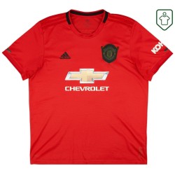 Herren Manchester United 2019/20 Heim Retro Shirt Maguire #5
