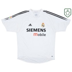 Herren Real Madrid Heim-Retro-Trikot 2004/05 Zidane #5