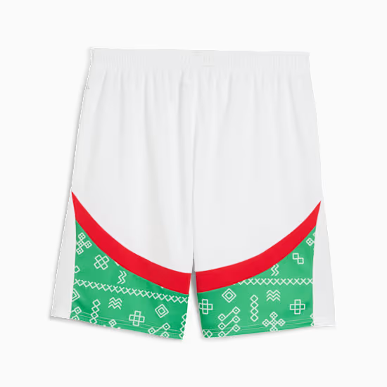 Kinder Marokko 2025 Dritte Shorts - Weiß Kinder Marokko 2025 Dritte Shorts - Weiß