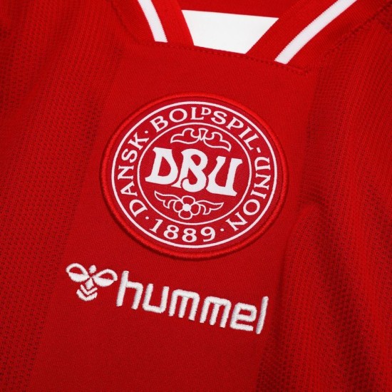 Herren Dänemark 2026 Heim Weltmeisterschaft Langarmtrikot Herren Dänemark 2026 Heim Weltmeisterschaft Langarmtrikot