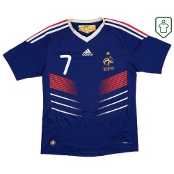 Männer Frankreich 2009/10 Heim Retro Shirt Ribery #7 Männer Frankreich 2009/10 Heim Retro Shirt Ribery #7