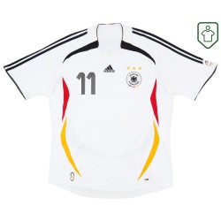 Männer Deutschland 2005/07 Heim Retro Shirt Klose #11 Männer Deutschland 2005/07 Heim Retro Shirt Klose #11