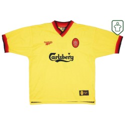 Herren Liverpool 1997/98 Auswärts Retro Shirt McManaman #7