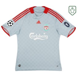 Herren Liverpool 2008/09 Auswärts Retro Shirt Gerrard #8