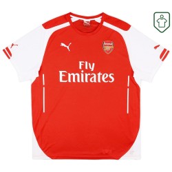 Herren Arsenal 2014/15 Heim Retro Shirt Arteta #8 Herren Arsenal 2014/15 Heim Retro Shirt Arteta #8