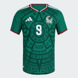 Herren Mexiko 2026 Heim Authentisches WM-Trikot RAÚL #9 Herren Mexiko 2026 Heim Authentisches WM-Trikot RAÚL #9