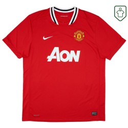 Herren Manchester United 2011/12 Heim Retro Shirt Berbatov #9