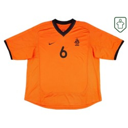 Männer Niederlande 2000/02 Heim Retro Shirt Seedorf #6