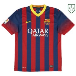 Herren FC Barcelona Heim-Retro-Trikot 2013/14 Messi #10