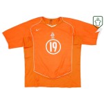 Männer Niederlande 2004/06 Heim Retro Shirt Robben #19 Männer Niederlande 2004/06 Heim Retro Shirt Robben #19