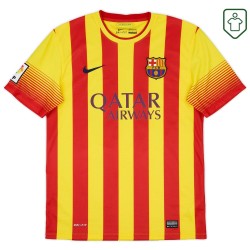 Herren FC Barcelona Auswärts-Retro-Trikot 2013/15 Messi #10