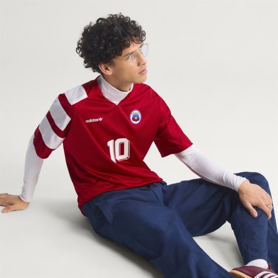 Herren Chile 1994 Heim-Retro-Trikot #10 Herren Chile 1994 Heim-Retro-Trikot #10