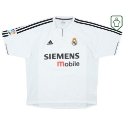 Herren Real Madrid Heim-Retro-Trikot 2003/04 Zidane #5