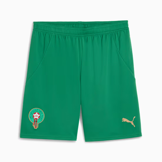 Kinder Marokko 2025 Dritte Shorts - Grün Kinder Marokko 2025 Dritte Shorts - Grün