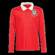 Kinder Wales 2025/26 150-jähriges Jubiläum Langarmtrikot