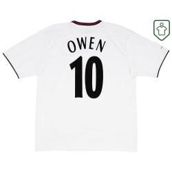 Herren Liverpool 2003/04 Auswärts Retro Shirt Owen #10