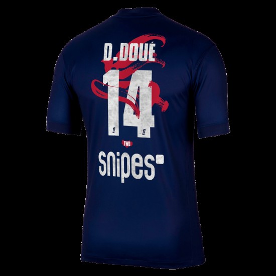 Kinder PSG 2025/26 Heim Lunar New Year Trikot D.Doué #14 Kinder PSG 2025/26 Heim Lunar New Year Trikot D.Doué #14