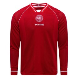 Kinder Dänemark 2026 Heim Weltmeisterschaft Langarmtrikot