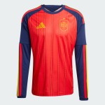 Herren Spanien 2026 Heim-Weltmeisterschaft Langarmtrikot Herren Spanien 2026 Heim-Weltmeisterschaft Langarmtrikot