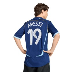 Herren Argentinien 2006 Auswärts-Retro-Trikot Messi #19