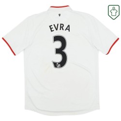 Herren Manchester United 2012/14 Auswärts Retro Shirt Evra #3