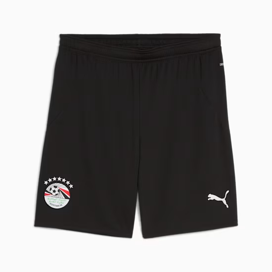 Herren Ägypten 2025 Auswärts Shorts - Schwarz Herren Ägypten 2025 Auswärts Shorts - Schwarz