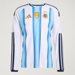 Kinder Argentinien 2026 Heim Authentisches WM-Langarmtrikot
