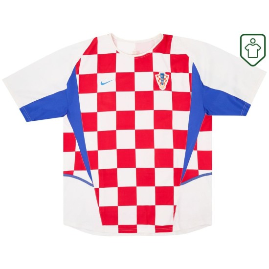 Männer Kroatien 2002/04 Heim Retro Shirt Männer Kroatien 2002/04 Heim Retro Shirt