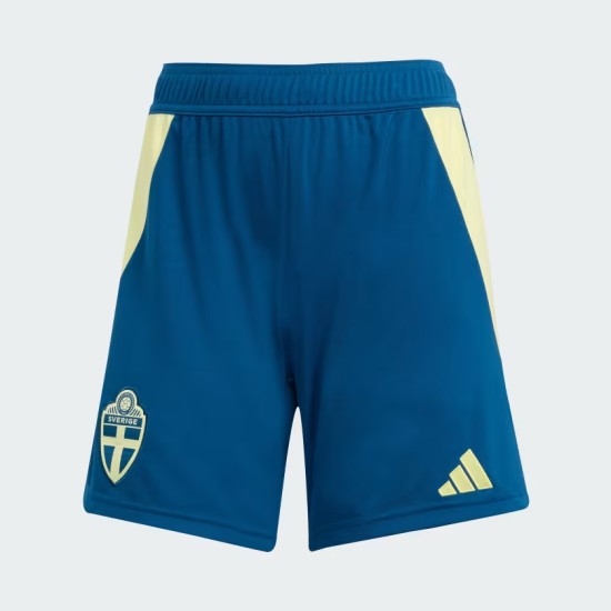 Kinder Schweden 2025 Frauen-Team Auswärtshorts Kinder Schweden 2025 Frauen-Team Auswärtshorts