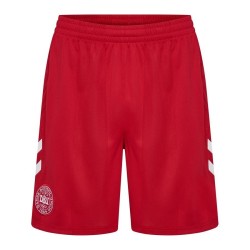 Kinder Dänemark 2026 Heim Weltmeisterschaft Shorts - Rot