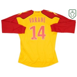 Herren RC Lens Heim-Retro-Langarmtrikot 2010/11 Varane #14