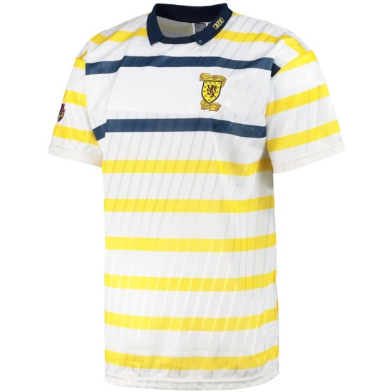 Männer Schottland 1990 Auswärts Retro Shirt Männer Schottland 1990 Auswärts Retro Shirt