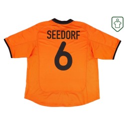 Männer Niederlande 2000/02 Heim Retro Shirt Seedorf #6