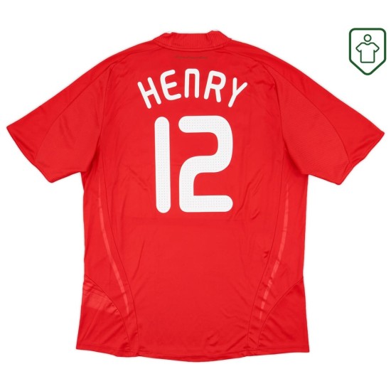 Männer Frankreich 2007/08 Auswärts Retro Shirt Henry #12 Männer Frankreich 2007/08 Auswärts Retro Shirt Henry #12