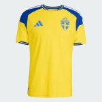 Kinder Schweden 2026 Heim Authentic-Weltmeisterschaftstrikot Kinder Schweden 2026 Heim Authentic-Weltmeisterschaftstrikot