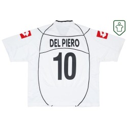 Herren Juventus 2002/03 Auswärts-Retro-Trikot Del Piero #10