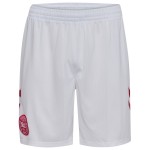 Herren Dänemark 2026 Heim Weltmeisterschaft Shorts - Weiß Herren Dänemark 2026 Heim Weltmeisterschaft Shorts - Weiß