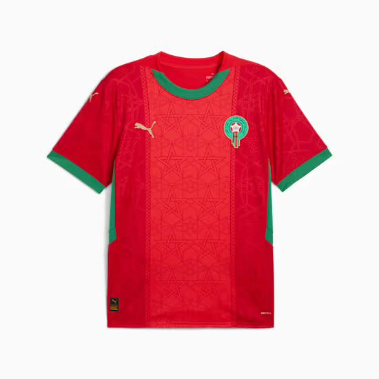 Kinder Marokko 2025 Heimtrikot Kinder Marokko 2025 Heimtrikot