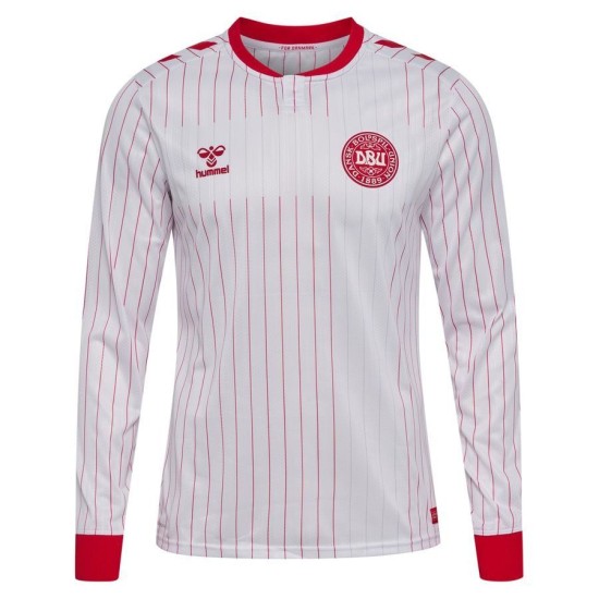 Damen Dänemark 2026 Auswärts-WM-Langarm-Trikot